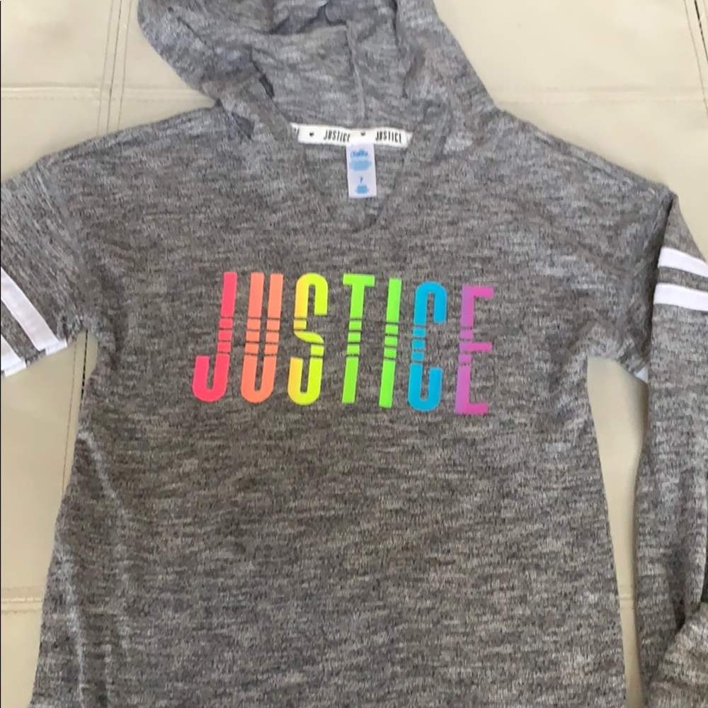 Girls Justice Hoodie Size 7
